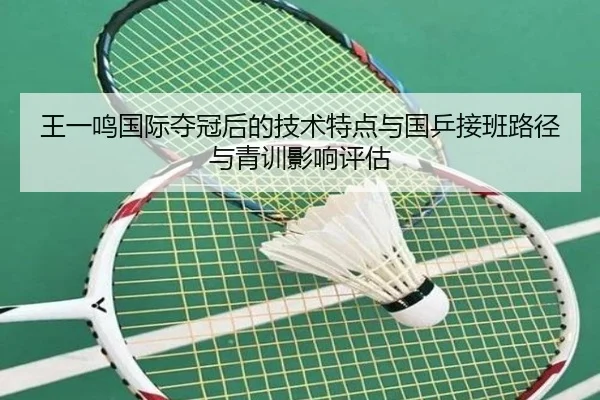 王一鸣国际夺冠后的技术特点与国乒接班路径与青训影响评估